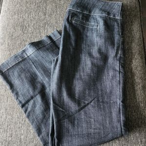 Maurice's flare leg denim trousers, size 11/12